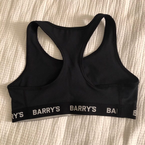 Barry's Bootcamp Black Sports Bra NWOT - Picture 3 of 3